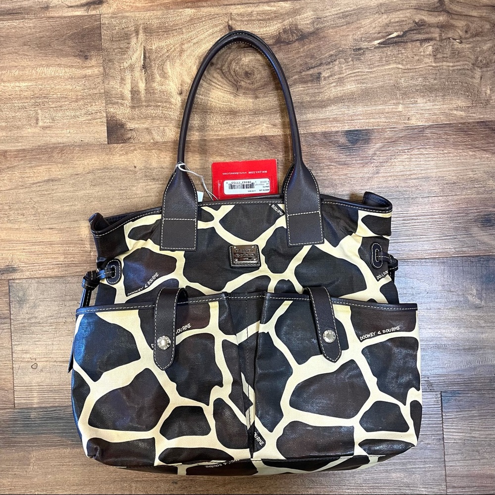 Animal Print Dooney & Bourne tote bag